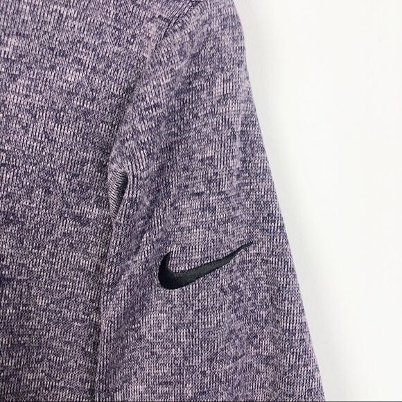 NIKE | Dri Fit Hooded Sweatshirt Purple Size Small - Picture 10 of 11